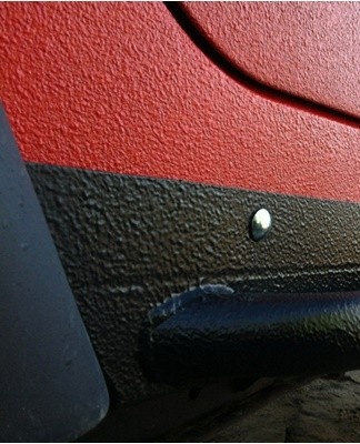 To change the degree of roughness, the composition must be mixed with a thinner.