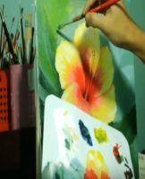 How to paint correctly with acrylic paints and the nuances of working with compositions