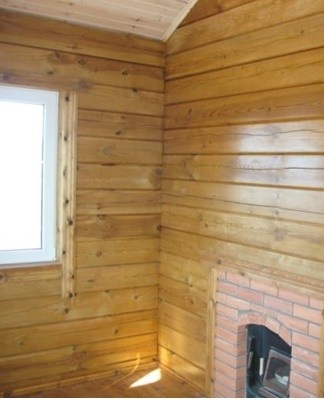 It is allowed to use varnishes for staining wood.