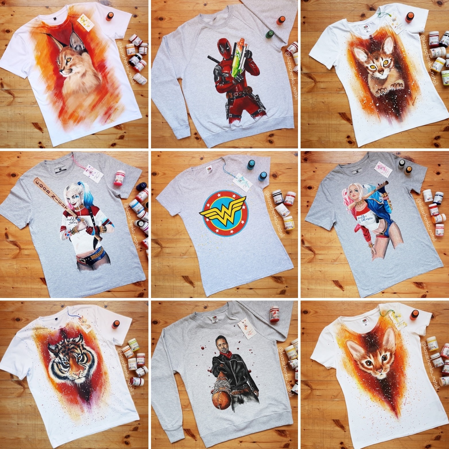 Fabric painting techniques and what colors to choose, a master class for beginners