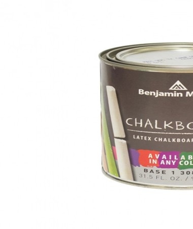  Chalkboard paint by Benjamin Moore & Co