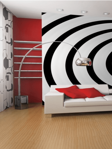 3D drawings on the wall