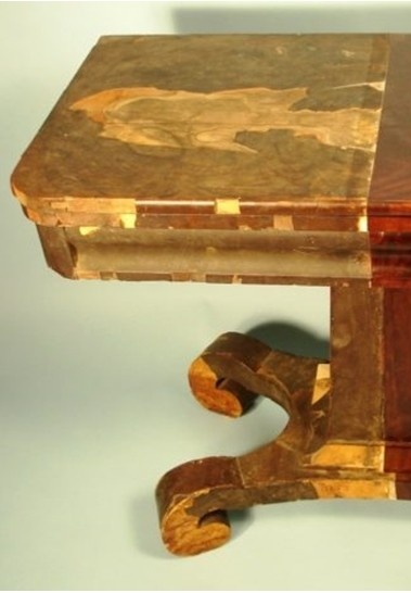 painting a wooden table