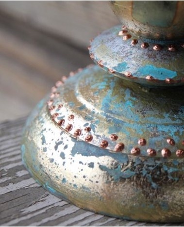 patina for shellac metal